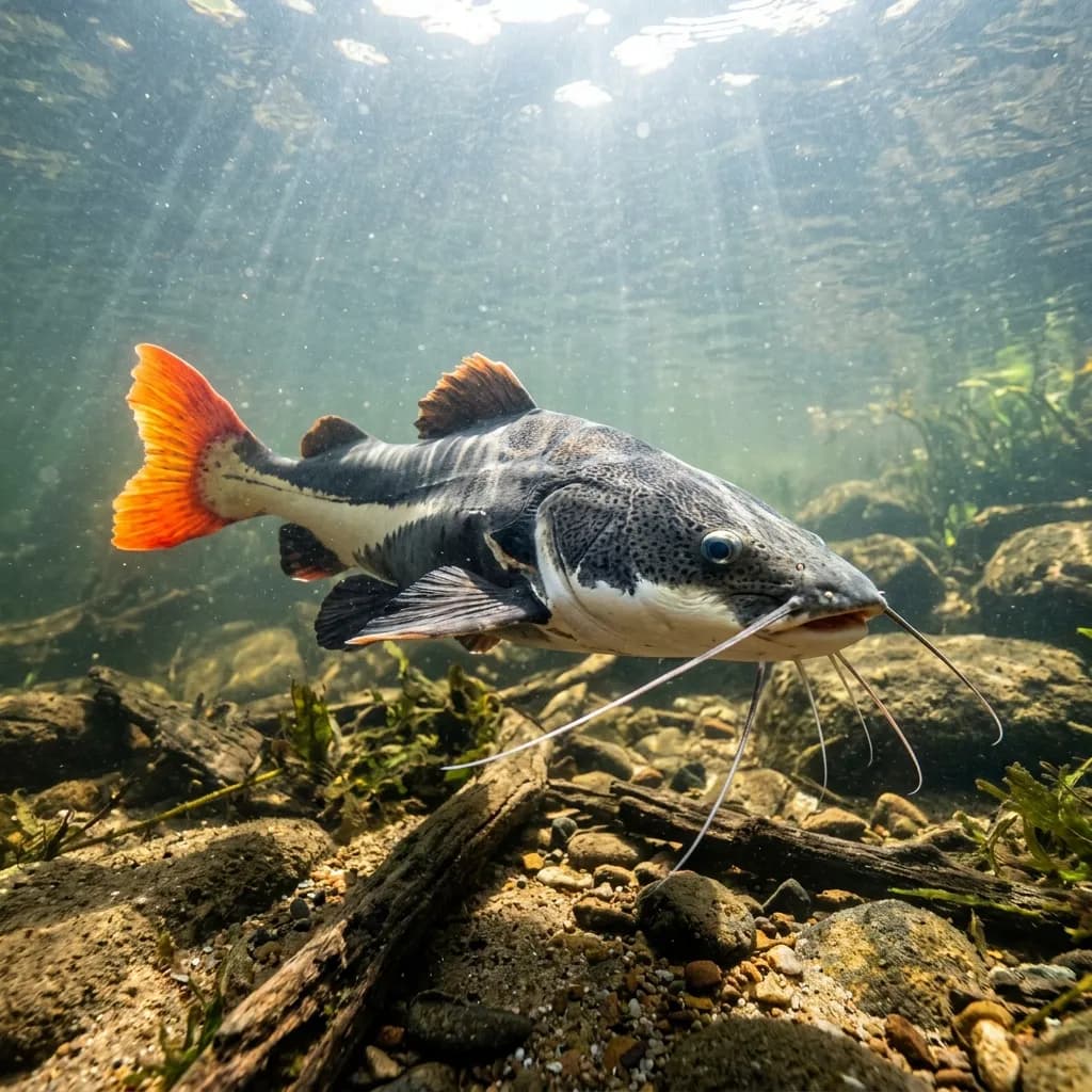 Belo exemplar de fusquinha (pirarara) pescado no Pesqueiro Modelo